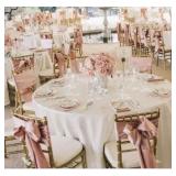 Qty 36 -108” Poly Premier Tablecloth and Event Table Linens, All linens are free from stains and meticulously maintained