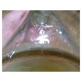6 Vintage Cream Top Milk Bottles in Wire Milk Bottle Carrier