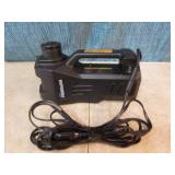 Portable Floor Jack and Emergency/Information Band Radio