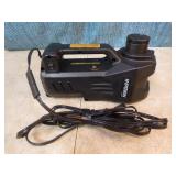Portable Floor Jack and Emergency/Information Band Radio