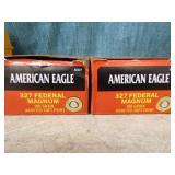 2 Boxes of American Eagle Centerfire Pistol Cartridges