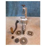 Vintage Tobacco Cutter and Meat Grinder