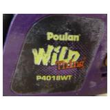 Poulan Wild Thing 18" Gas Chain Saw