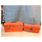 2 Toolboxes with an Assortment of Tools