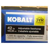 2 Kobalt 42" Adjustable Saw Horses