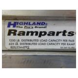 2 Highland Aluminum Ramps