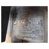 Skil 10" Variable Speed Band Saw Mounted on Cabinet