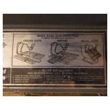 Skil 10" Variable Speed Band Saw Mounted on Cabinet