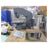 Skil 10" Variable Speed Band Saw Mounted on Cabinet