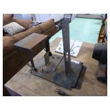 Skil 10" Variable Speed Band Saw Mounted on Cabinet