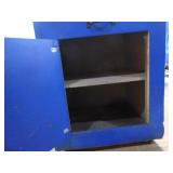 Skil 10" Variable Speed Band Saw Mounted on Cabinet