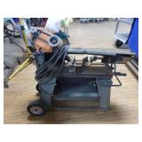 Wilton Horizontal Metal Saw on Wheeled Cart