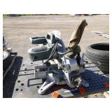 Genesis Miter Saw and Workmate Table Vice.