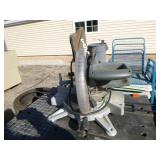 Genesis Miter Saw and Workmate Table Vice.