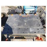 Genesis Miter Saw and Workmate Table Vice.
