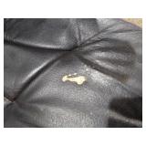 Black Leather-Look Office Chair