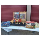 Trunk & Board Games - Many Vintage