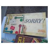 Trunk & Board Games - Many Vintage