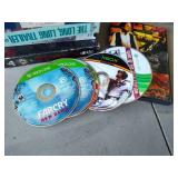 Large Media Lot - VHS, DVDs, Video Games