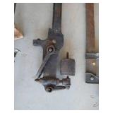Vintage Wood Clamps & Unknown Vintage Metal Part