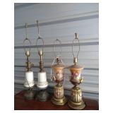 (2) Pairs of Vintage Lamps