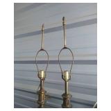 (2) Pairs of Vintage Lamps