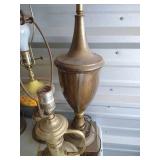 Large Lot of Vintage Lamps & Table