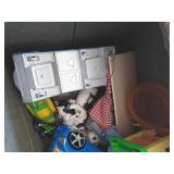 Huge Lot of Random Toys & Toy Box