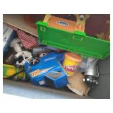 Huge Lot of Random Toys & Toy Box
