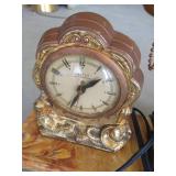 Vintage Metal Horse Clock - Very Cool