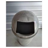 Vintage Metal Trash Can