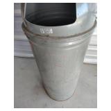 Vintage Metal Trash Can