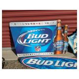 (4) Metal Budweiser Signs