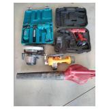 Miscellaneous Power Tools Lot - DeWalt, Makita, Etc