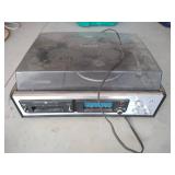 GE Turntable & 8-Track/Radio Unit