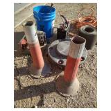 Large Misc. Hoses, Jumper Cables, Etc