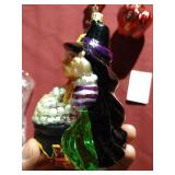 (3) Christopher Radko Hand-Blown Glass Halloween Ornaments