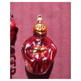 (3) Christopher Radko Hand-Blown Glass Halloween Ornaments