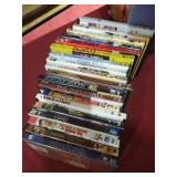 Box of DVDs