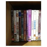 Box of DVDs