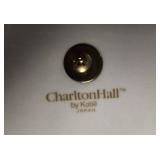 Charlton Hall by Kobe Japan Two-Tier Porcelain Holiday Serving Stand