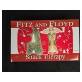 Fitz and Floyd Snack Therapy Elongated Tray in Box