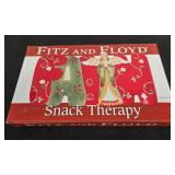 Fitz and Floyd Snack Therapy Elongated Tray in Box