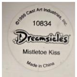 Dreamsicles Mistletoe Kiss Angel Trinket Box by Cast Art 1999