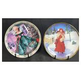 Limited Edition Barbie Collector Plates by Hallmark and Enesco