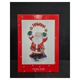 Musical Santa Figurine Plays Frosty the Snowman