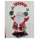 Musical Santa Figurine Plays Frosty the Snowman