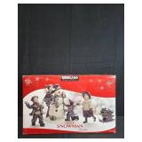 Kirkland Signature Kids and Snowman Scene Holiday Decoration