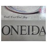 Oneida Castle Court Oval Tray in Box