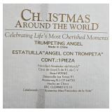 Christmas Around The World Trumpeting Angel Figurine